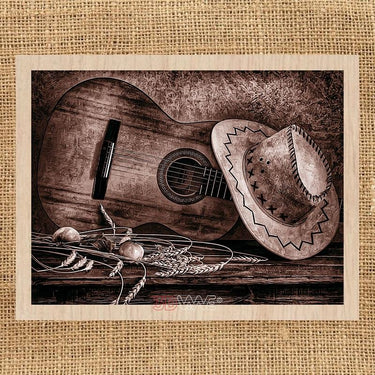 WESTERN THEME pyroprinter & laser-ready file 3DWave.us